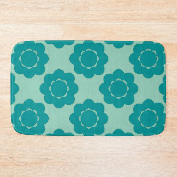 Item preview, Bold Vintage Flower Design in light green 94 designed and sold by StefanStudioArt.