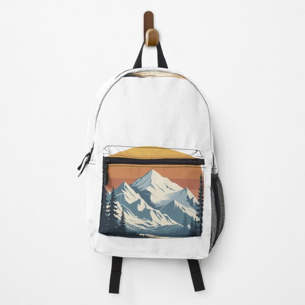Item preview, Mountain Sunset Reflection – Scenic Wilderness Landscape Art designed and sold by GabeMountainArt.