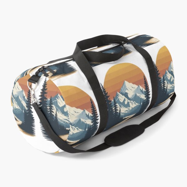 Item preview, Mountain Sunset Reflection – Scenic Wilderness Landscape Art designed and sold by Gabe1983.