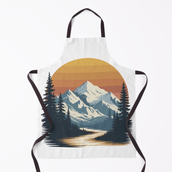 Item preview, Mountain Sunset Reflection – Scenic Wilderness Landscape Art designed and sold by GabeMountainArt.