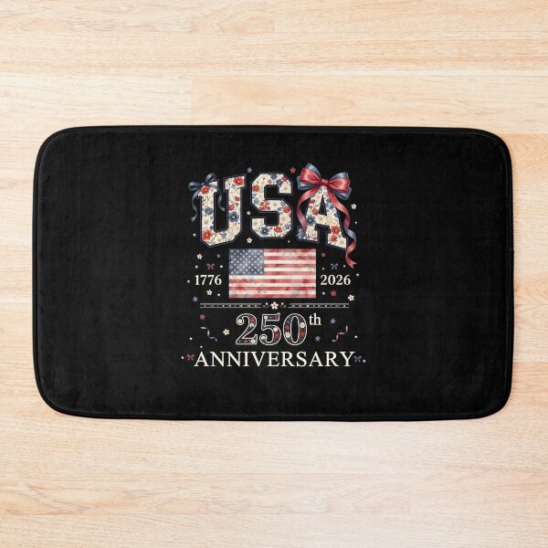 Item preview, USA 250th Anniversary 1776-2026 Patriotic Bow American Flag Celebration designed and sold by LokivirArt.
