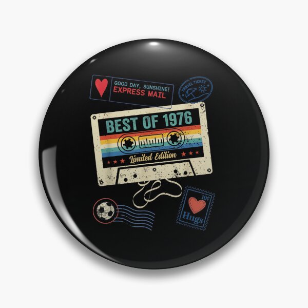 Item preview, Vintage Retro Best Of 1976 Cassette Tape 50th Birthday Soccer Sports Fan designed and sold by MassonCalepon.