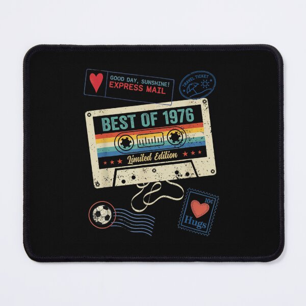 Item preview, Vintage Retro Best Of 1976 Cassette Tape 50th Birthday Soccer Sports Fan designed and sold by MassonCalepon.