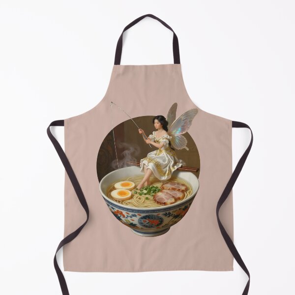Item preview, Fairy fishing in a ramen bowl designed and sold by Selena-V.