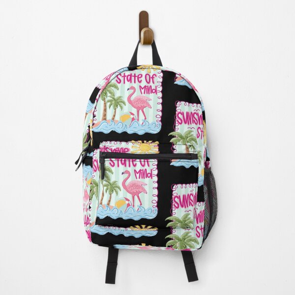 Item preview, Sunshine State of Mind Flamingo Beach Summer Vacation designed and sold by LokivirArt.