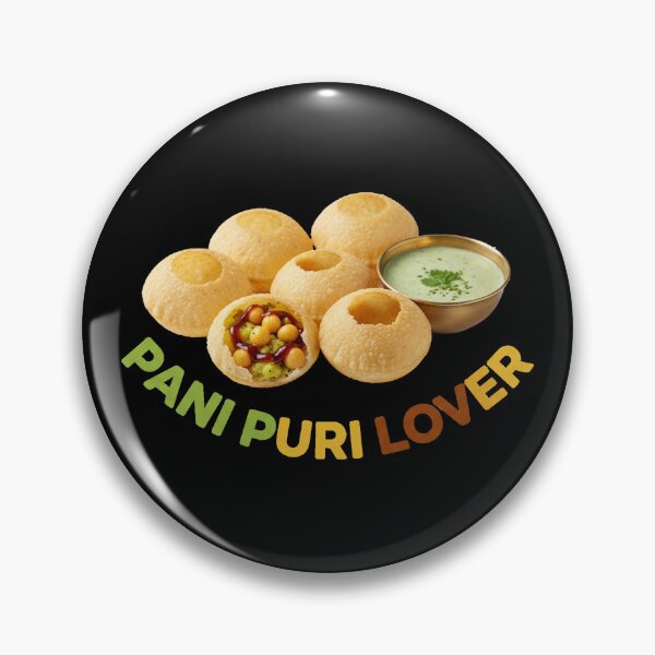 Item preview, Pani Puri Lover Sticker designed and sold by krazzyremo.