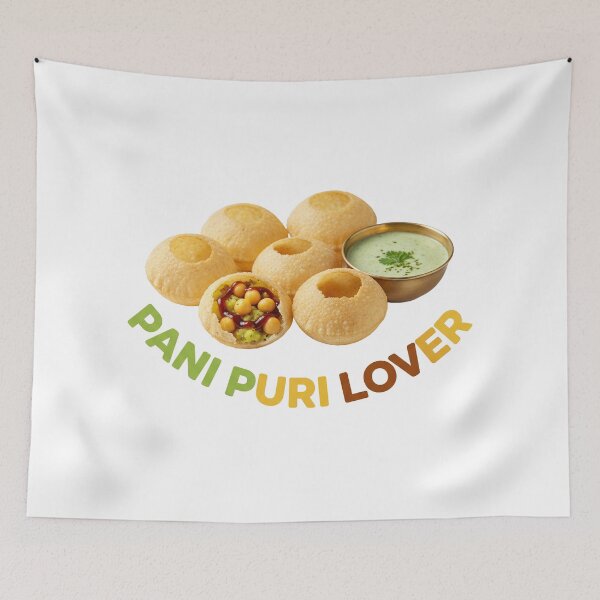 Item preview, Pani Puri Lover Sticker designed and sold by krazzyremo.
