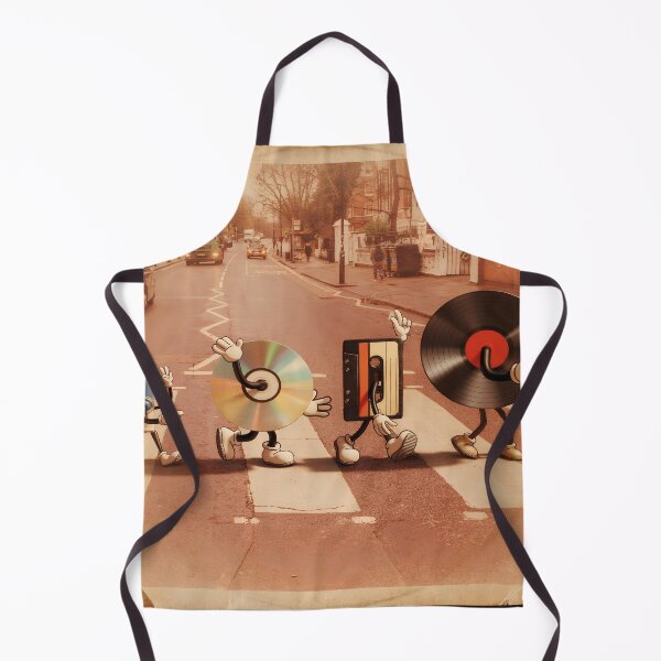 Item preview, Evolution of Music Crosswalk - Retro Rubber Hose Cartoon Parody designed and sold by Melian Vintage.