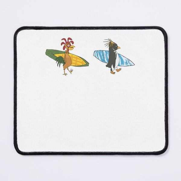 Item preview, Chicken Joe and Cody Maverick Surfing Friends Beach Vacation designed and sold by LokivirArt.