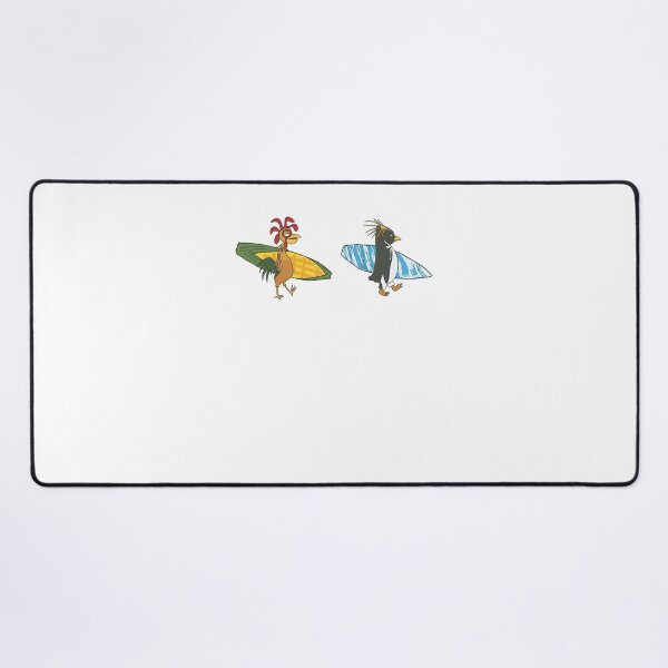 Item preview, Chicken Joe and Cody Maverick Surfing Friends Beach Vacation designed and sold by LokivirArt.