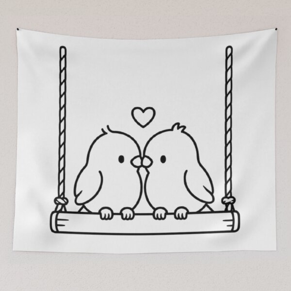 Item preview, Love bird designed and sold by Snurly.