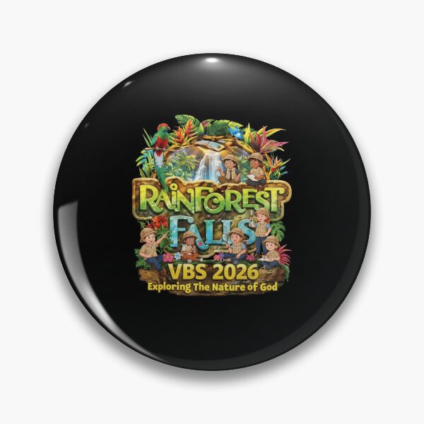 Item preview, Rainforest Falls VBS 2026 Exploring The Nature Of God Christian Adventure designed and sold by LokivirArt.