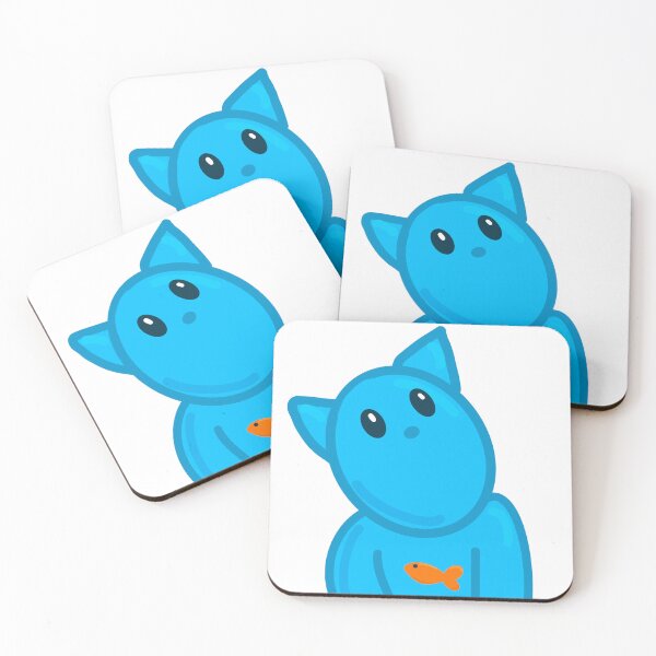 Item preview, Blue water cat designed and sold by Marina&Kamila.
