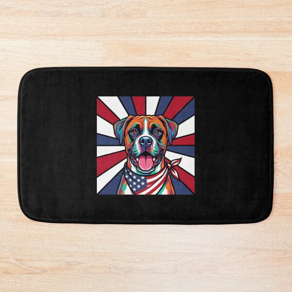 Item preview, Boxer 4th of July Dog – Patriotic USA Puppy Gift designed and sold by The Real Life Symphony.