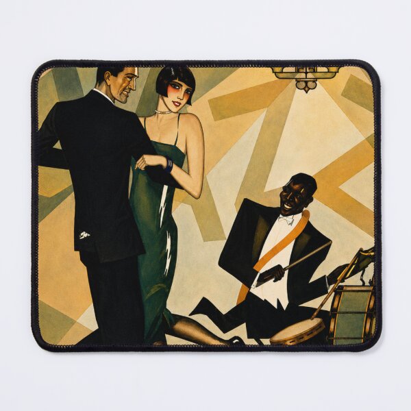 Item preview, Art Deco Jazz Dance Poster for Vintage Art Lovers designed and sold by RickE.