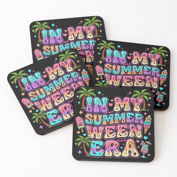 Item preview, Pastel Goth In My Summerween Era Spooky Halloween In Summer Retro Font designed and sold by StuZabine.
