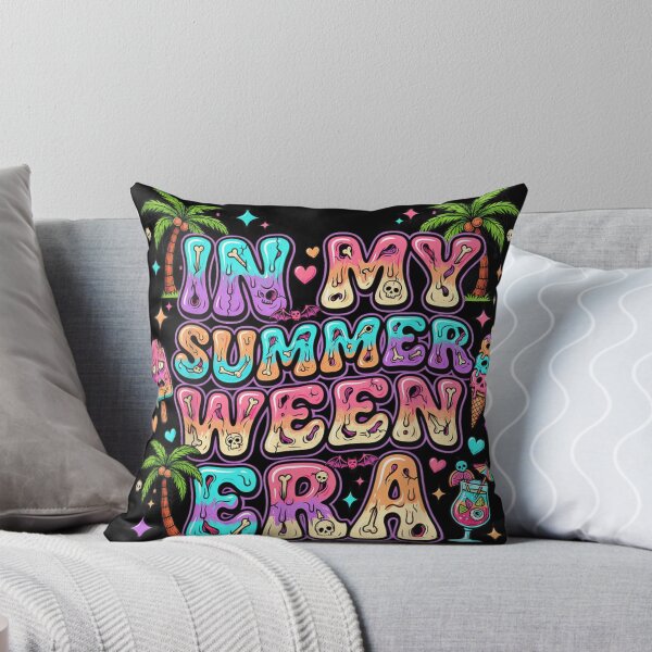 Item preview, Pastel Goth In My Summerween Era Spooky Halloween In Summer Retro Font designed and sold by StuZabine.