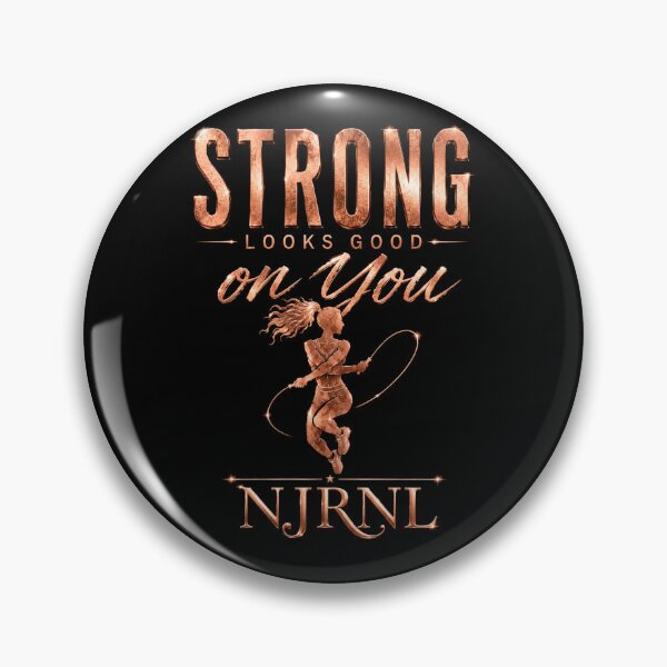 Item preview, Strong Looks Good On You | Women's Jump Rope Fitness Shirt designed and sold by NJRNL Apparel .