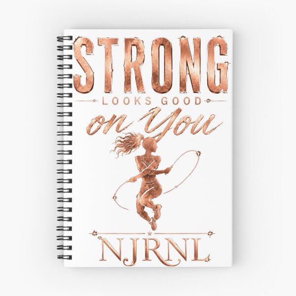 Item preview, Strong Looks Good On You | Women's Jump Rope Fitness Shirt designed and sold by NJRNL Apparel .