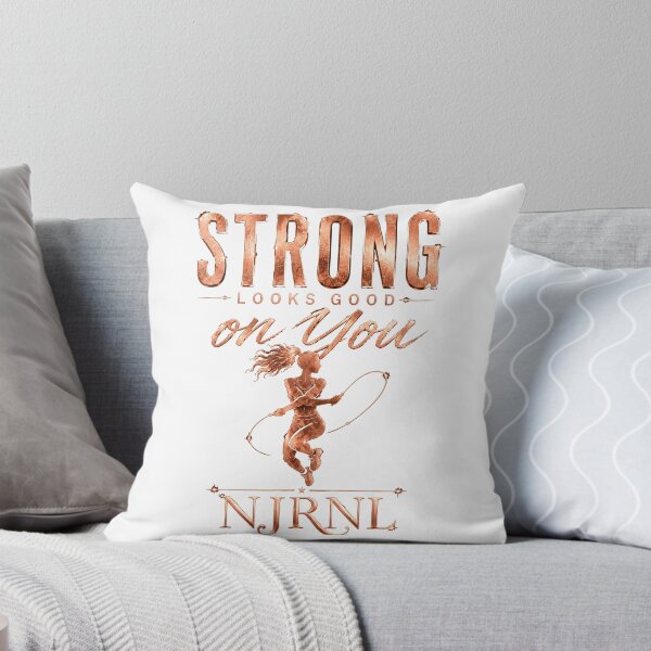 Item preview, Strong Looks Good On You | Women's Jump Rope Fitness Shirt designed and sold by NJRNL Apparel .