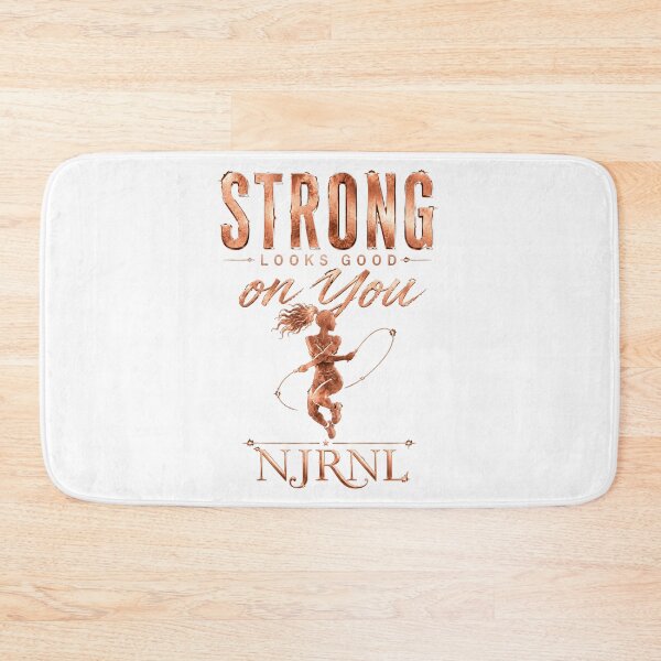 Item preview, Strong Looks Good On You | Women's Jump Rope Fitness Shirt designed and sold by NJRNL Apparel .