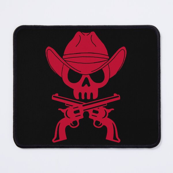 Item preview, Red cowboy skull designed and sold by Lagueny.
