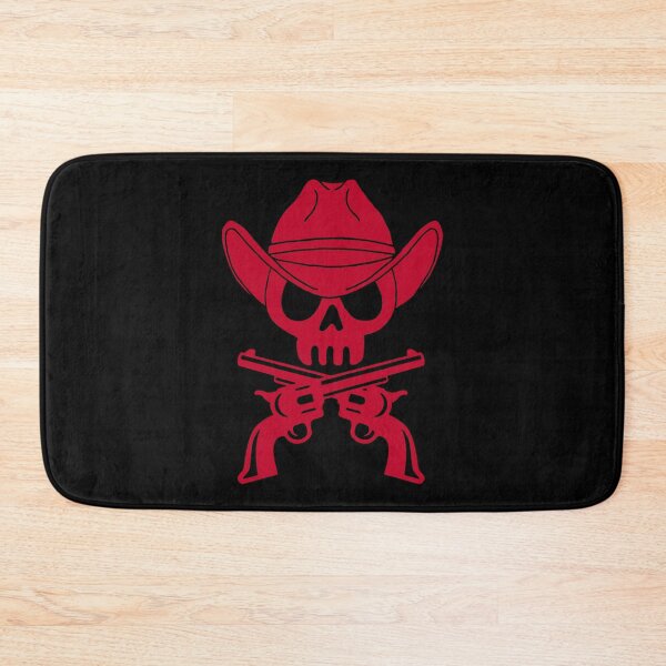 Item preview, Red cowboy skull designed and sold by Lagueny.
