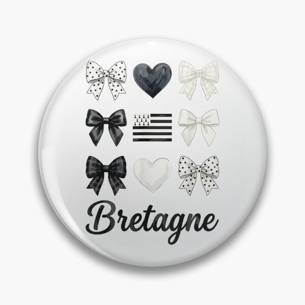 Item preview, Cute Bretagne Coquette Ribbon Bows French Brittany Flag Pattern Aesthetic Graphic designed and sold by KrystinaGiGi.