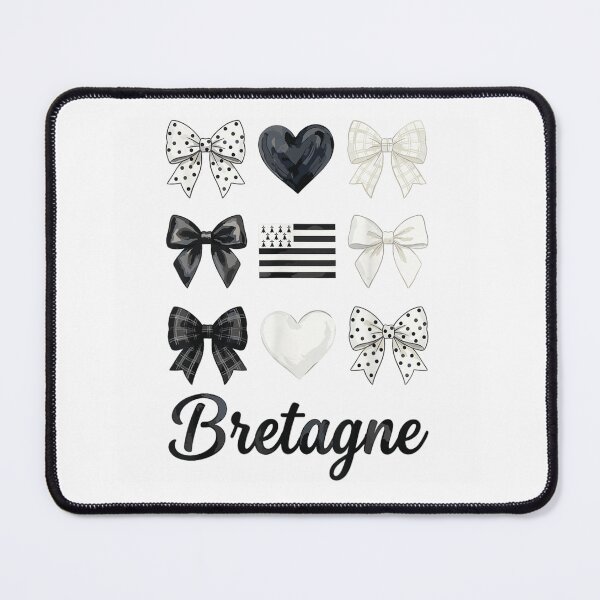 Item preview, Cute Bretagne Coquette Ribbon Bows French Brittany Flag Pattern Aesthetic Graphic designed and sold by KrystinaGiGi.