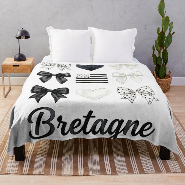 Item preview, Cute Bretagne Coquette Ribbon Bows French Brittany Flag Pattern Aesthetic Graphic designed and sold by KrystinaGiGi.