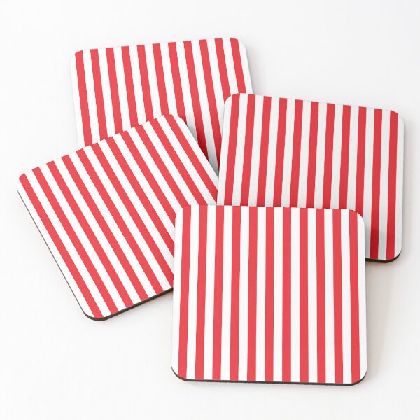 Item preview, Barbershop Stripe | Red and White Stripes designed and sold by CreativeBridge.