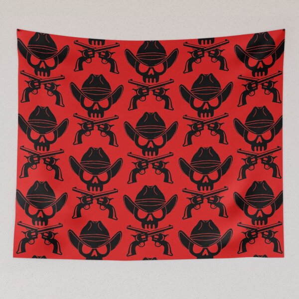 Item preview, Black cowboy skull designed and sold by Lagueny.