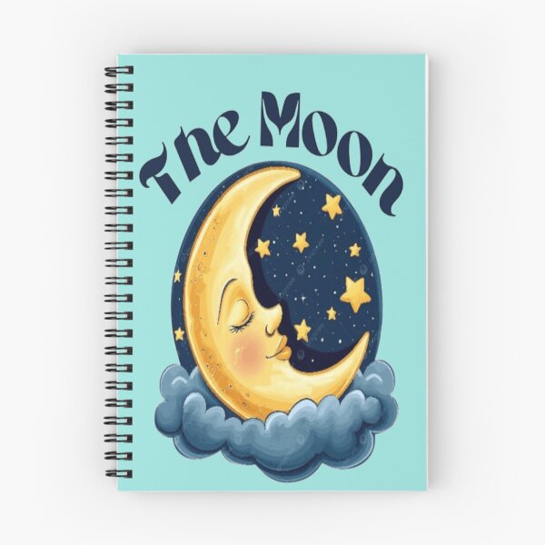 Item preview, La Luna – Arte Lunar del Cielo Nocturno Celestial designed and sold by PrashaDesigns.
