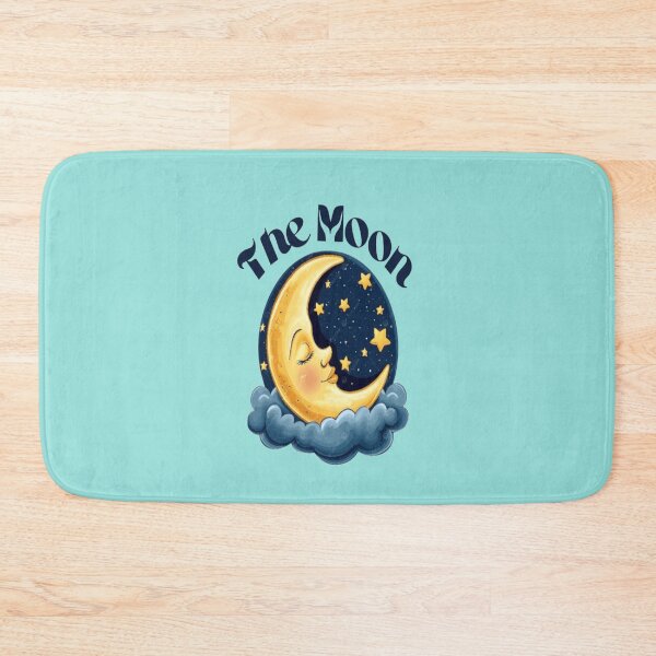 Item preview, The Moon – Celestial Night Sky Lunar Art designed and sold by PrashaDesigns.