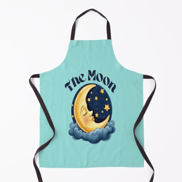 Item preview, The Moon – Celestial Night Sky Lunar Art designed and sold by PrashaDesigns.