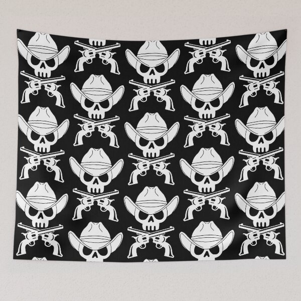 Item preview, White cowboy skull designed and sold by Lagueny.