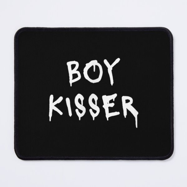 Item preview, Boy Kisser Distressed Grunge Gothic Text Edgy Dark Aesthetic Streetwear Design designed and sold by KrystinaGiGi.