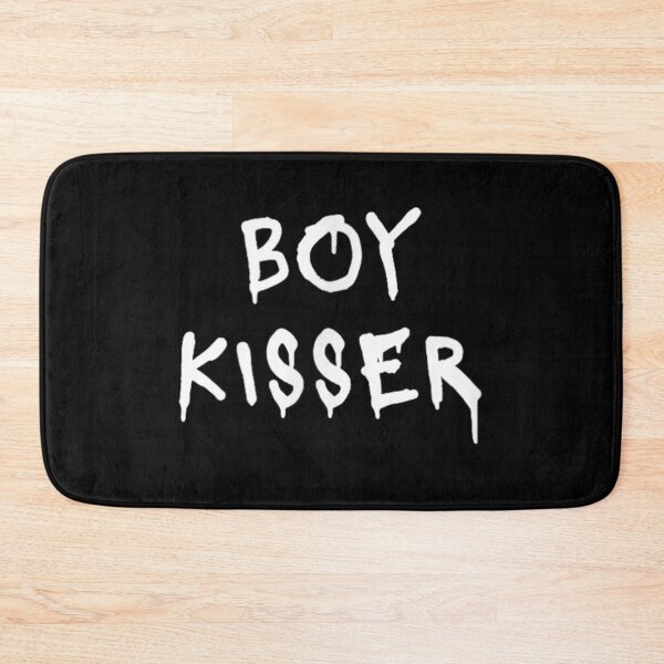Item preview, Boy Kisser Distressed Grunge Gothic Text Edgy Dark Aesthetic Streetwear Design designed and sold by KrystinaGiGi.