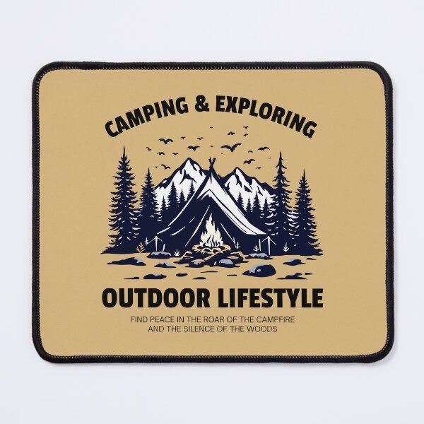Item preview, Camping and Exploring - Outdoor Lifestyle designed and sold by aspanguji.