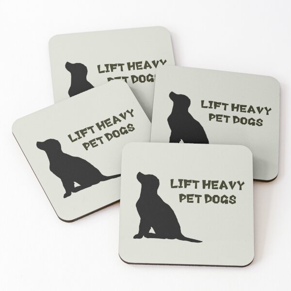 Item preview, Lift Heavy, Pet Dogs designed and sold by natzshaw.