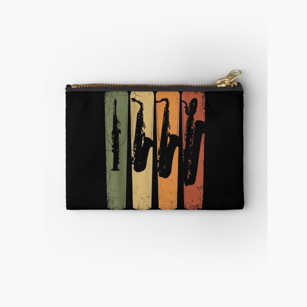 Item preview, Vintage Retro Saxophone Silhouette Sunset Distressed Jazz Music Player Instrument Gift designed and sold by KrystinaGiGi.