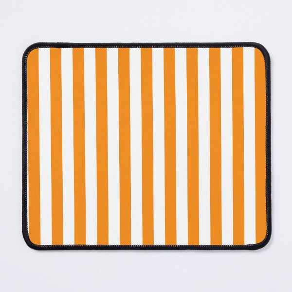 Item preview, Cabana Orange White Stripe designed and sold by CreativeBridge.