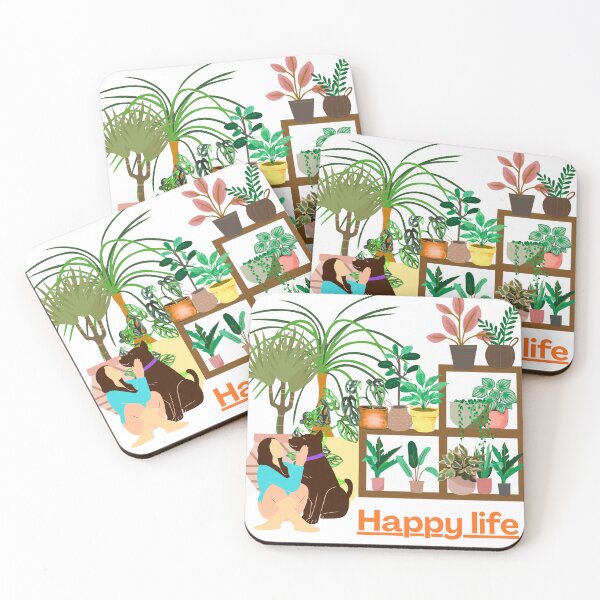 Item preview, Happy life designed and sold by PlantSholic.