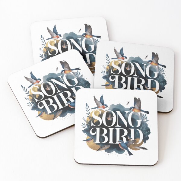Item preview, Songbird Folk Music Art Poster Print designed and sold by LukaRealm.