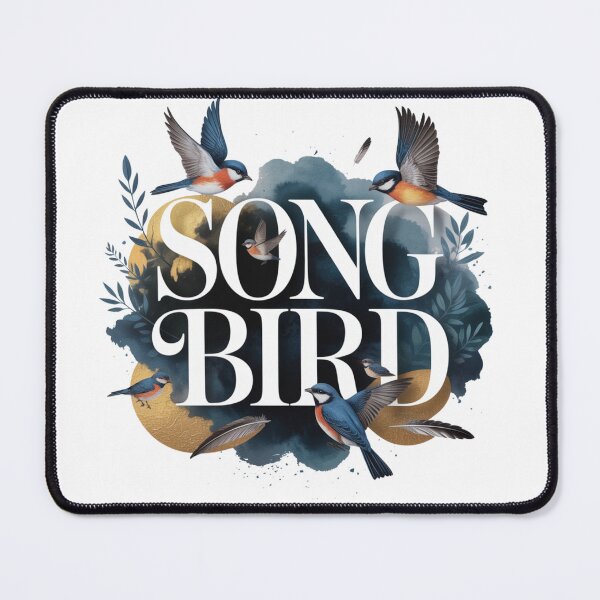 Item preview, Songbird Folk Music Art Poster Print designed and sold by LukaRealm.