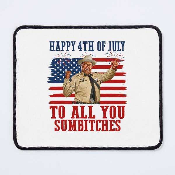 Item preview, Happy 4th Of July To All You Sumbitches Patriotic Cowboy Independence Day designed and sold by issan-exe.