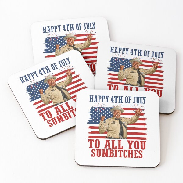 Item preview, Happy 4th Of July To All You Sumbitches Patriotic Cowboy Independence Day designed and sold by issan-exe.