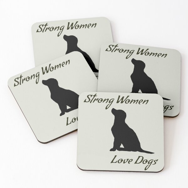 Item preview, Strong Women, Love Dogs designed and sold by natzshaw.