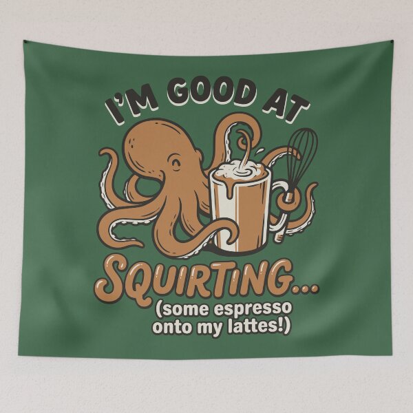 Item preview, Good at Squirting (Espresso) designed and sold by Amir Faysal.