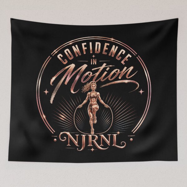 Item preview, Confidence In Motion | Women's Jump Rope Shirt designed and sold by NJRNL Apparel .
